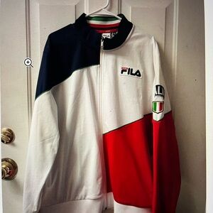 Fila Men's Tri-Color Zip-Up jacket